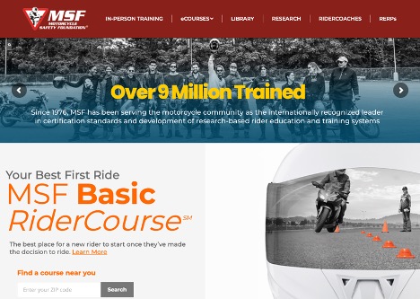 motorcycle safety foundation website