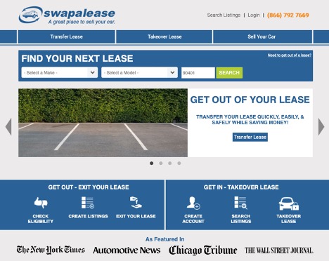 swapalease.com screenshot